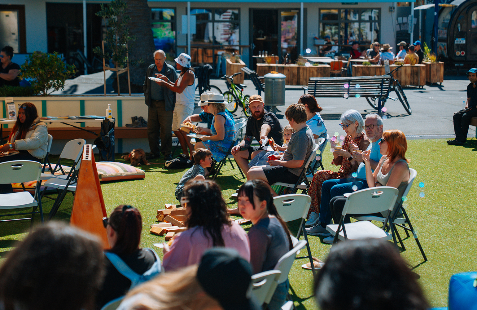 Blog Image Slider New Brighton Residents at BBQ