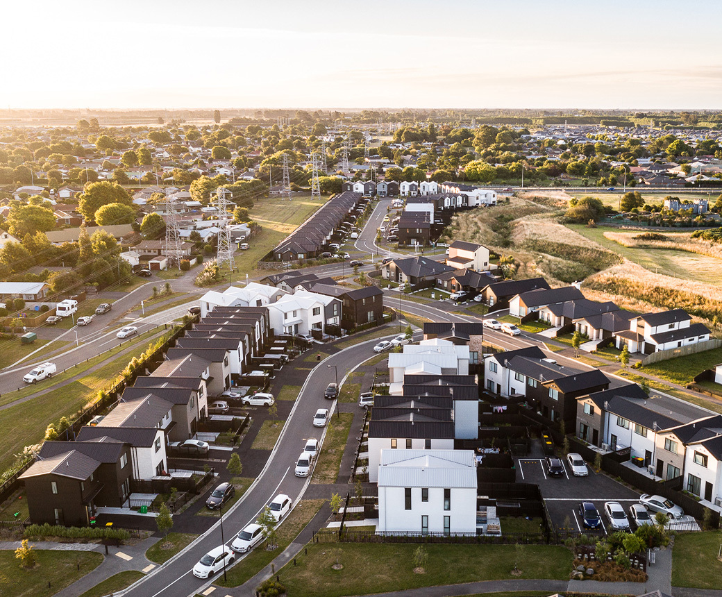 Housing Footer Curved